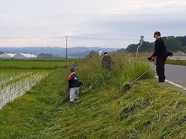 6.7今年、最初の草刈り