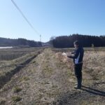 3.19新年度、敷砂利の確認。